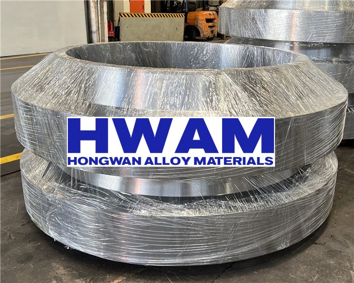 ASTM A182 Кованая кованая нержавеющая сталь кольца