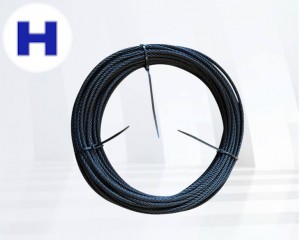 Panoramic Rail Black Oxide Stainless Steel Cables
